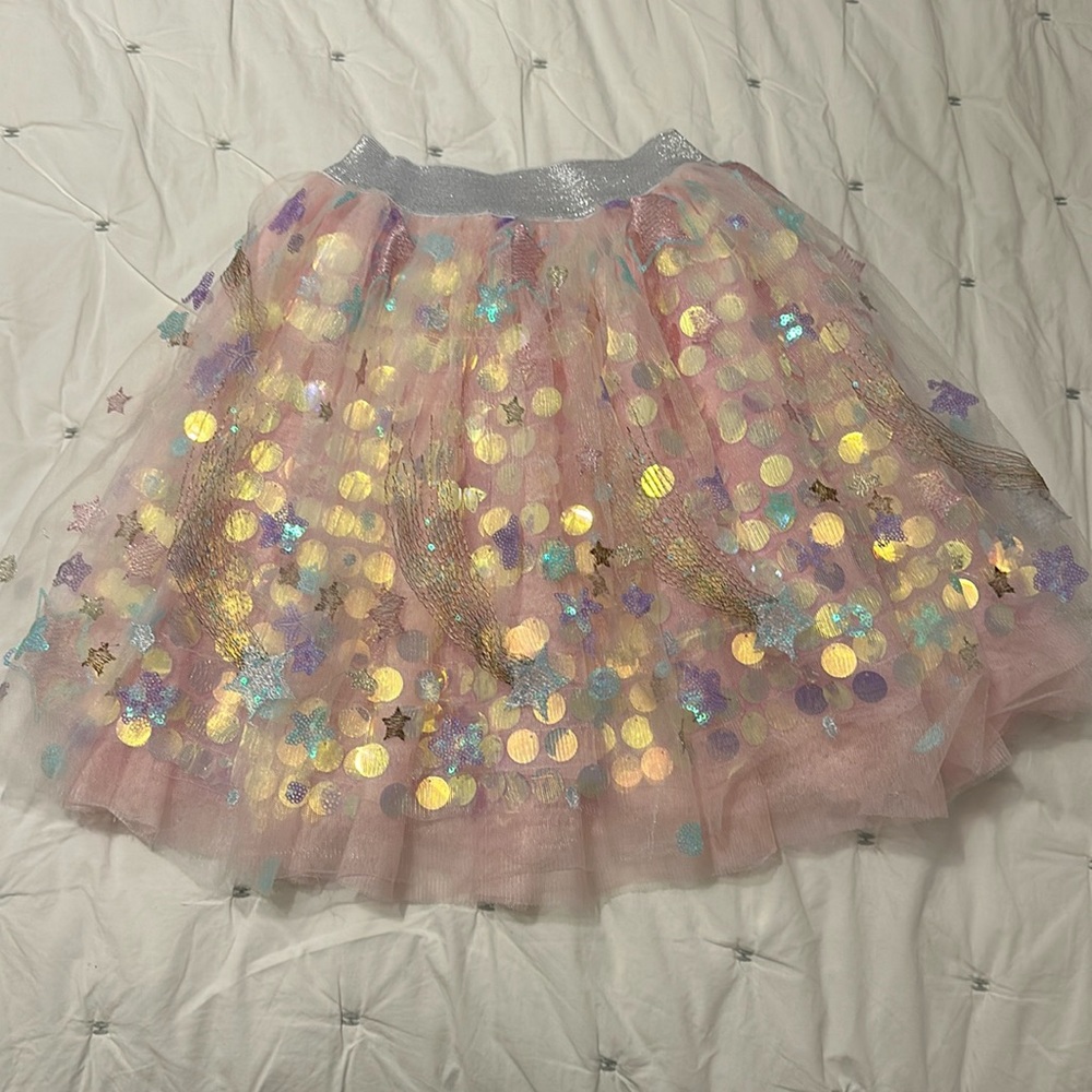 Lola & the boys paillette skirt in size 10